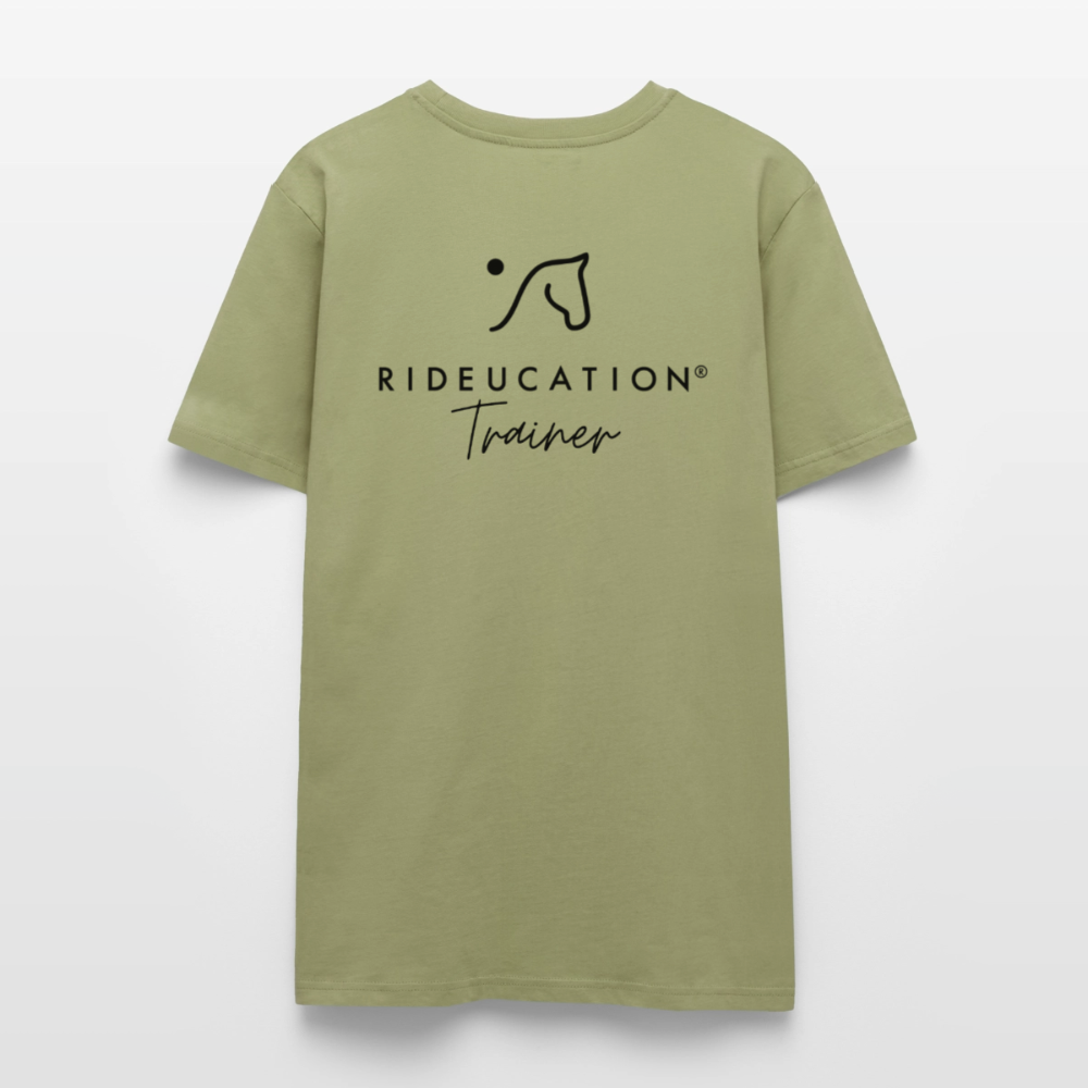 TRAINER Exklusiv Unisex T-Shirt - Nebelgrün