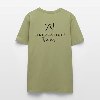 TRAINER Exklusiv Unisex T-Shirt - Nebelgrün