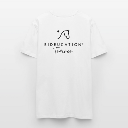 TRAINER Exklusiv Unisex T-Shirt - Weiß